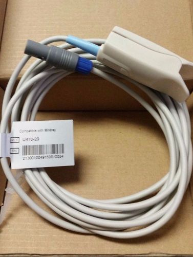 S410-290 mindray/datascope spo2 sensor 9 foot cable - adult clip for sale