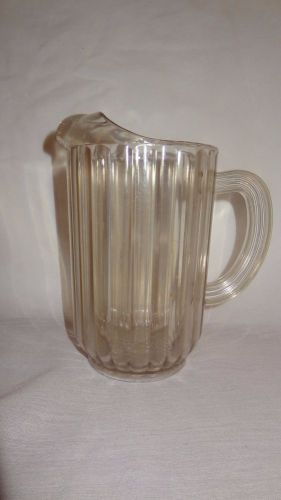 VNT Commercial Plastic Acrylic Water Pitcher 43oz Beverage Beer Tea Serving 3335