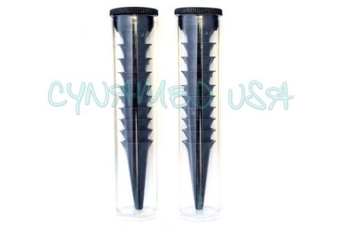 DISPOSABLE OTOSCOPE SPECULA 20 WITH TUBE ! 2.5MM &amp; 3.5MM