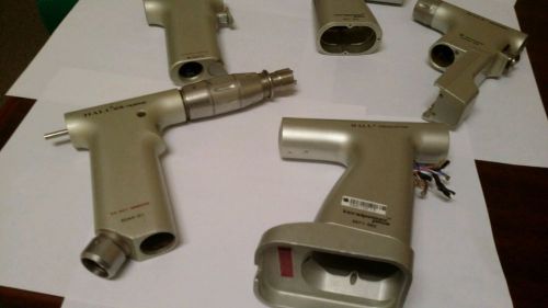 Zimmer hall surgical 6 piece lot of handpiece units for parts see pics for sale