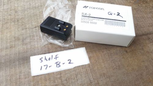 Topcon BA-2 Charger Connector for TPL4/5 Series