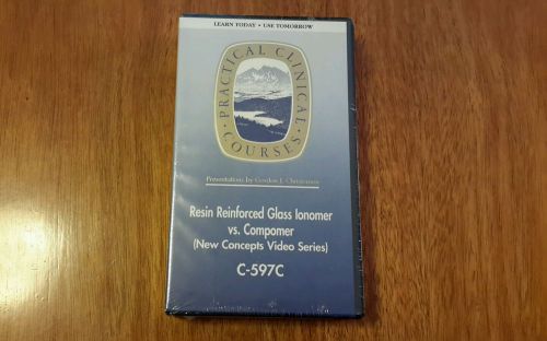 Gordon Christensen dental VHS (New) Resin Reinforced Glass Ionomer vs Compomer B