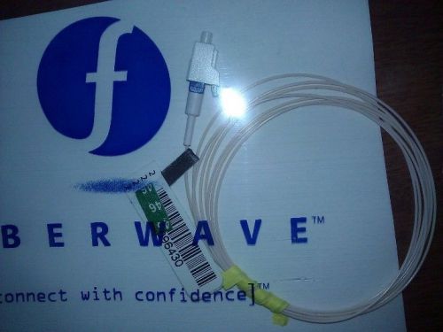 New LC/UPC connector 1.5 meter long 900um cable pigtail w/ test data