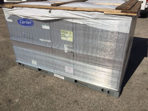 CARRIER 5 TON HIGH EFFICIENCY PACKAGED UNIT MED GAS/ELEC 208/230V 3PH ECONOMIZER