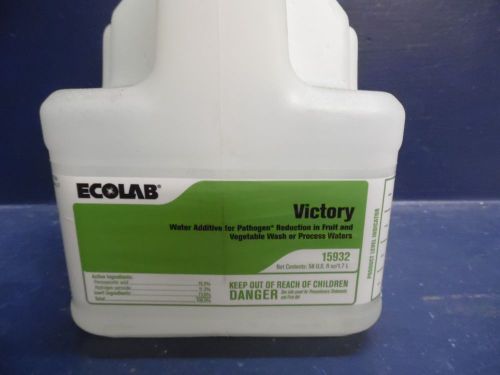 Ecolab Victory 15932 Water Additive Pathogen Reduction Fruit and Vegetable Wash