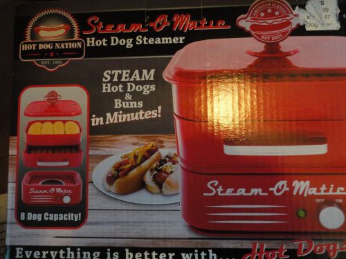 Hot Dog Steamer Sausage Machine Electric Bun Warmer Bread Steam Ham Burger Bake