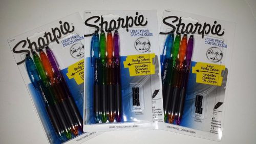 12 Sharpie Liquid Mechanical Pencil With Bonus Refill Erasers 1801864