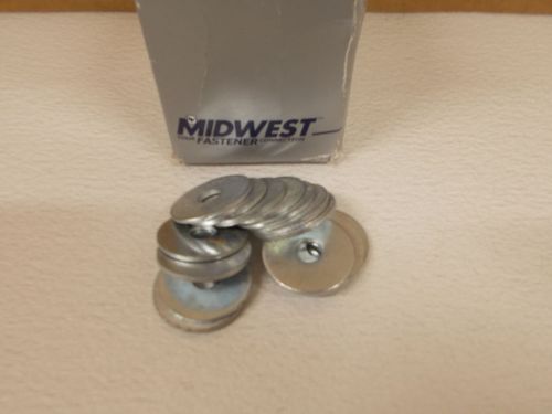 Lot of 200  midwest fender washers, zinc, 1/4&#034; x 1&#034; 03928 for sale