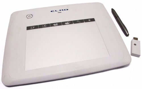 Elmo CRA-1 Wireless Drawing Pen Tablet, Stylus, USB Dongle 1307