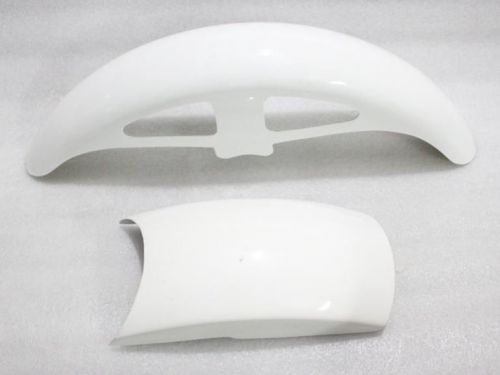 YAMAHA TZ RD250 RD350 TD FIBERGLASS FRONT &amp; REAR FENDERS MUDGUARDS