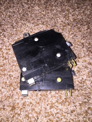 Lot of 2 square d circuit breakers qo150 1 pole 1p 50 amp a 50a for sale