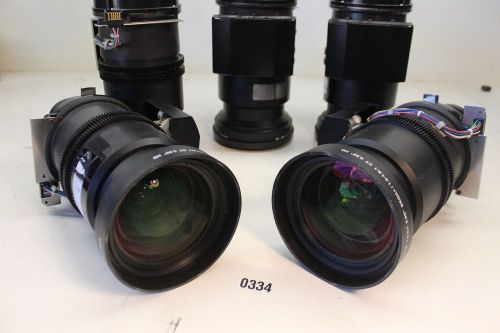 Christie hd zoom lens 1.5-2:1 0.95&#034; sxga+ / 1.4-1.8:1 ct 0.95&#034; hd for sale