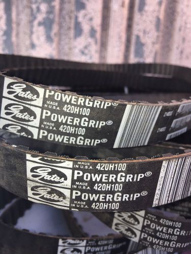 Lot of 11 gates powergrip timing belt 420h100 for sale