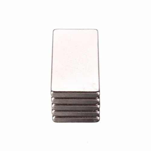 5pcs N35 20x10x2mm Super Strong Block Cuboid Magnets Rare Earth Neodymium Magnet