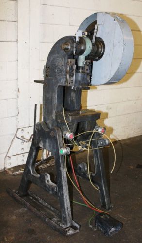 12 ton 1.75&#034; strk alva allen bt-12 obi press, mechanical clutch for sale