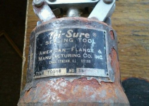 Tri-Sure Type TOS18Sealing Tool No. 38-  American Flange Company MADE IN USA