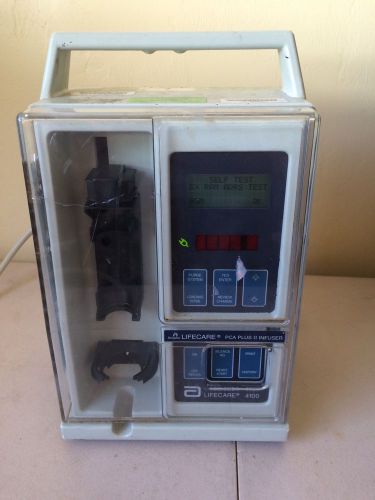 HOSPIRA LIFECARE 4100 PCA INFUSION PUMP II 2