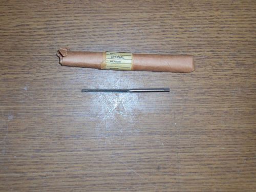 New greenfield tool &amp; die gtd 9/64&#034; hand reamer 6 flutes hss amp co for sale