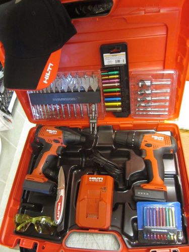Hilti sf 2h-a &amp; sid 2a drill complete kit, newest model, durable,fast shipping for sale