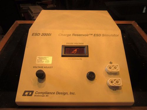 Compliance Design Inc. ESD2000i Charge Reservoir ESD Simulator w/ Probes