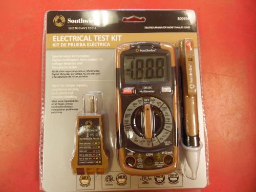 Southwire Electrical Test Kit ~ 10035K ~ NEW IN PACKAGE!