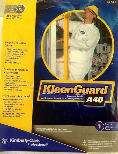 **size 2xl kleenguard a40 microporous disposable protective coverall to-go 44345 for sale