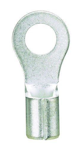 Panduit p10-14r-l ring terminal, non-insulated, 14 - 10 awg wire range, 1/4&#034; for sale