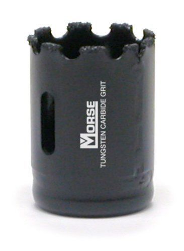 New mk morse hole saw atcg22 1-3/8-inch diameter tungsten grit for sale