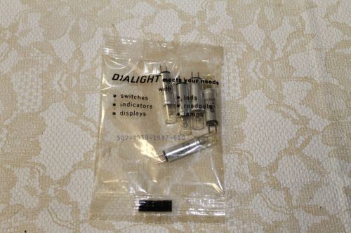 Lot of 5 Dialight Dialco 507-4538 Neon Panel Light ~ FREE SHIPPING