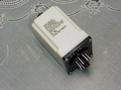Potter &amp; Brumfield CKB-38-70010 Time Delay Relay, .1 to 6 Seconds, 240V 50/60Hz
