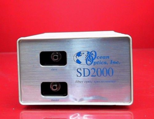 Ocean Optics SD2000 Dual Channel Fiber Optic Spectrometer Unit Module SD 2000