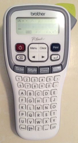 Brother P-Touch PT-H100 Label Maker Hand-Held Printer Home Hobby Crafts Office