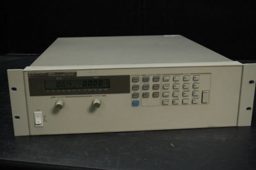 Hp agilent 6655a system dc power supply (0-120v/0-4a/480w) for sale