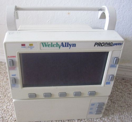 Welch Allyn Propaq Encore 206 EL Patient Monitor with Option 223 206EL #0021