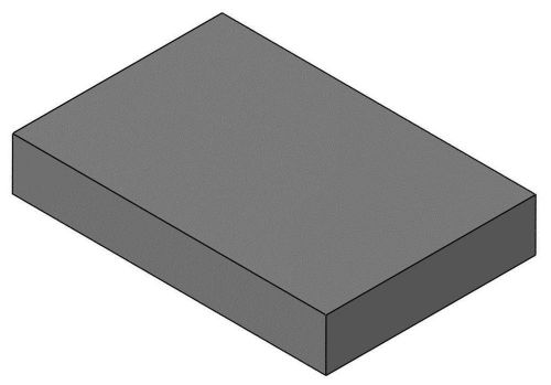 TechnoAide Uncoated  Rectangle UFBR