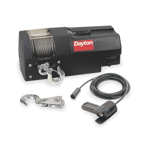 Electric Winch, 1-4/5HP, 12VDC