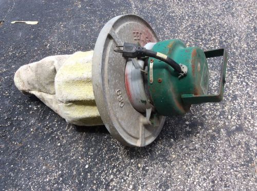 GREENLEE 690 VACUUM BLOWER POWER FISHING SYSTEM TOP MOTOR SECTION WORKS $129