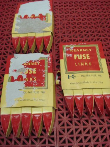 Lot of 5 kearney fitall fuse link ks 5a cat. 21005 cooper power systems  new for sale