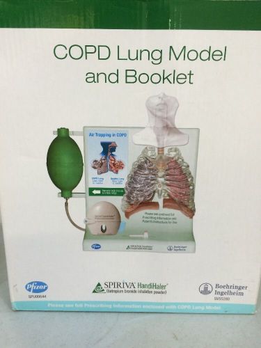 COPD Lung Model And Booklet Pfizer Anatomy Lung Working Mod SPU00644 Spiriva