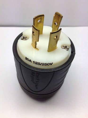 L1420P Pass &amp; Seymour Turn lock Male Plug 4 Wire 20A 125/250V