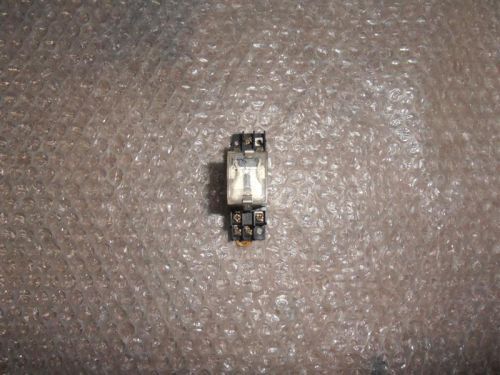 Lot 3pcs omron my2 relay w/ socket 100/110vac for sale