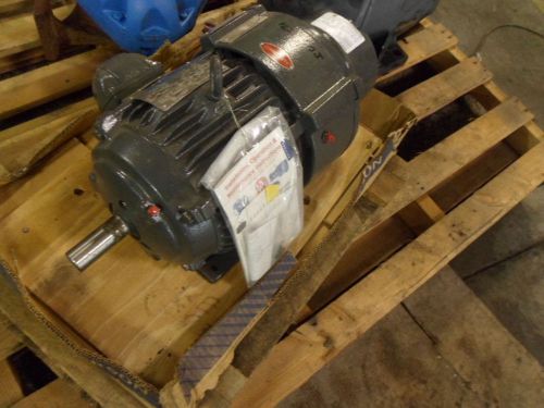 Emerson 5hp motor w/stearns brake #620310j fr:184t volts:230/460//190/380 new for sale