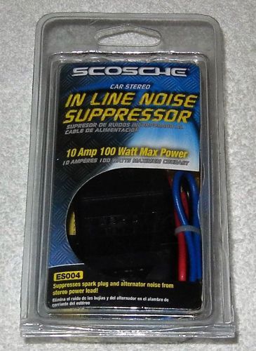 Scosche ES004 10 Amp 100-Watt Single Stage Noise Filter