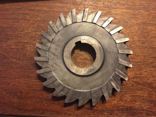 Straight Tooth Side Milling HSS Cutter 4&#034; x 15/32&#034; x 1&#034;