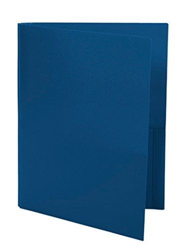 Ultra pro international ultra pro - 10 pack, 2-pocket folders - blue for sale
