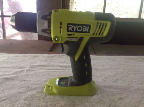 RYOBI P213 ONE + 1/2&#034; CORDLESS HAMMER DRILL (TOOL ONLY) no box or papers