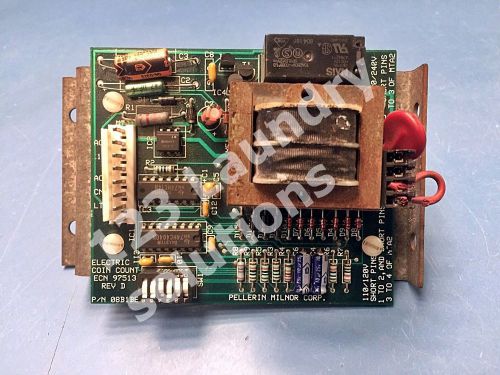 Washer coin counter electronic milnor 08b1beceb 97513 rev d used for sale