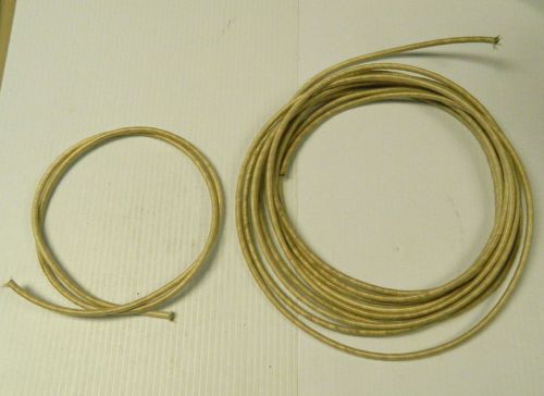 NEW 2 PC NO NAME STRANDED NICKEL WIRE CONDUCTOR # 0181-6561-79100 22.5FT 4FT