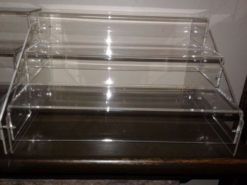 Acrylic 3 tier Staircase Display Stand for POPS!/Collectables
