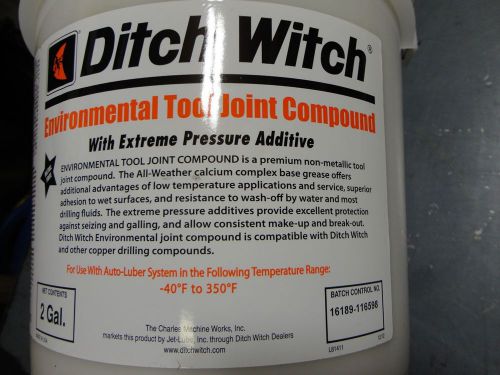 DITCH WITCH ENVIRONMENTAL TOOL JOINT COMPOUND w/EXTREME PRESSURE ADDITIVE; 2 GAL